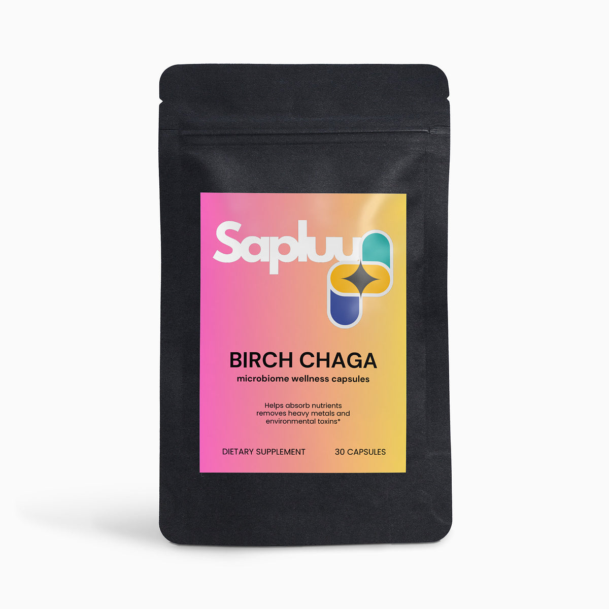 Birch Chaga Microbiome Wellness Capsules